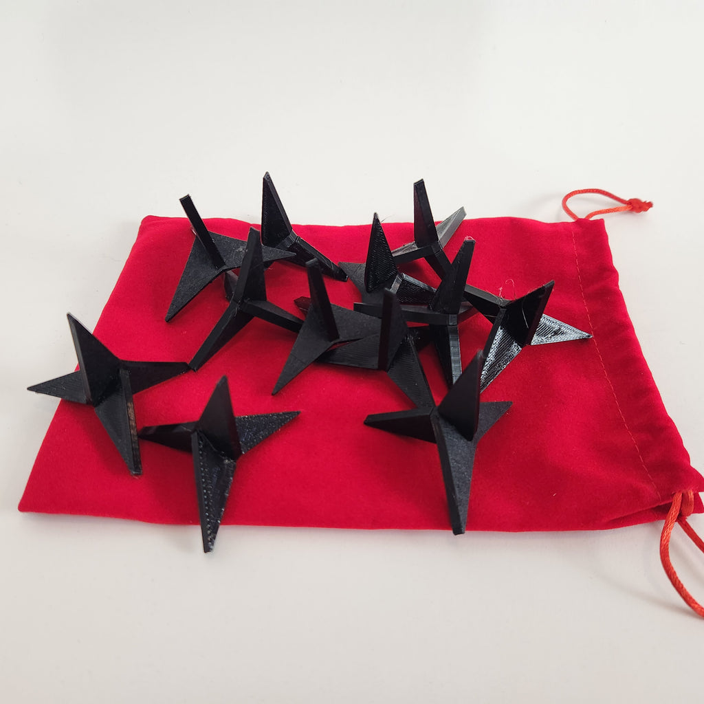 Plastic Caltrops (Tetsubishi/Makibishi)