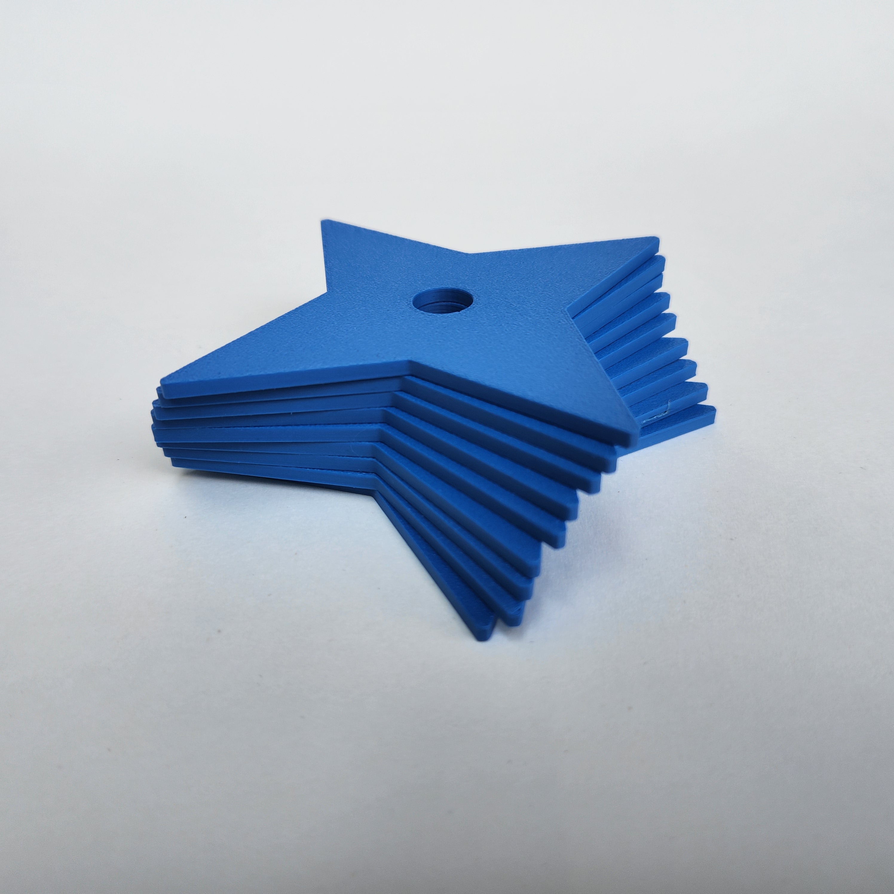 Plastic Jumonji Shuriken (set of 9)