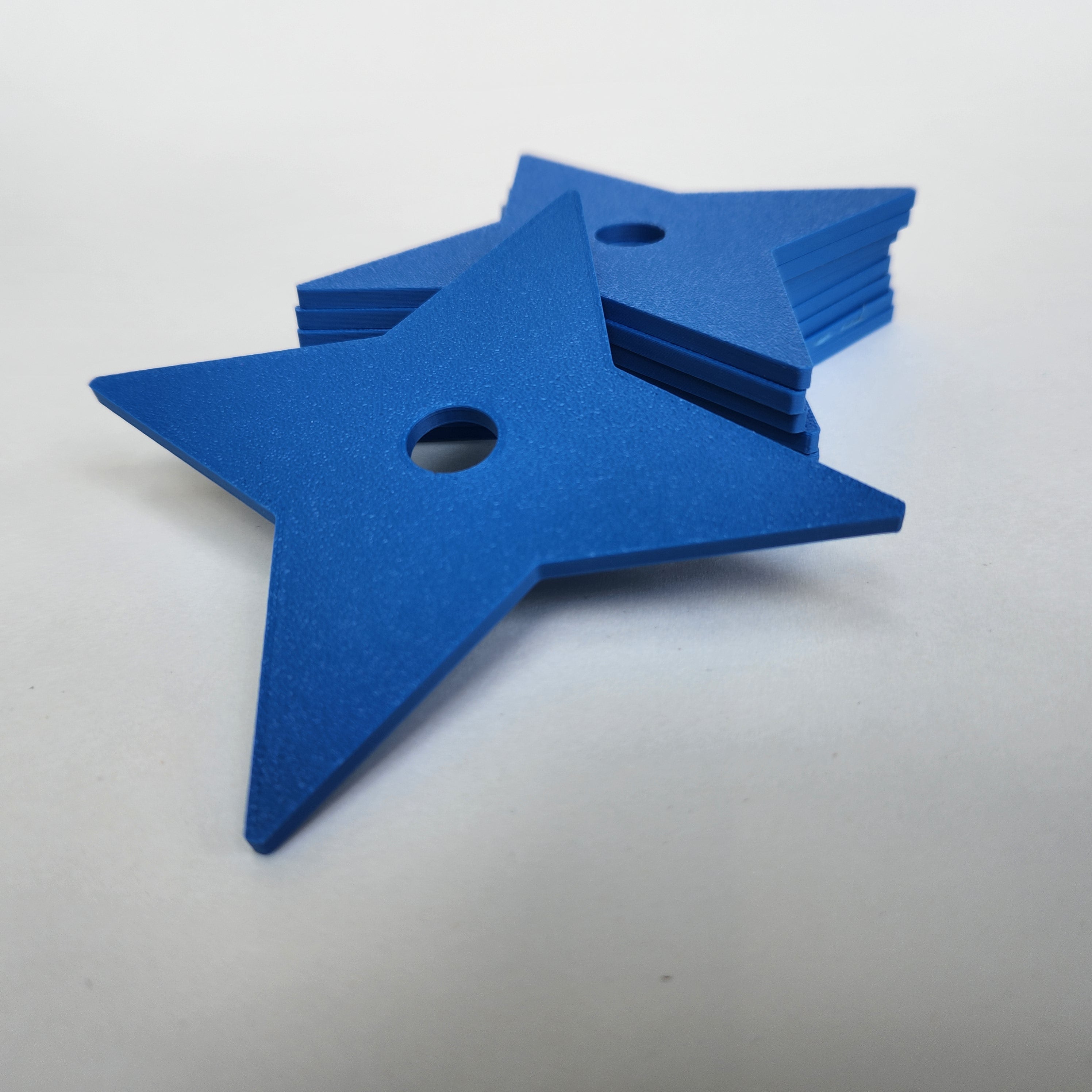 Plastic Jumonji Shuriken (set of 9)