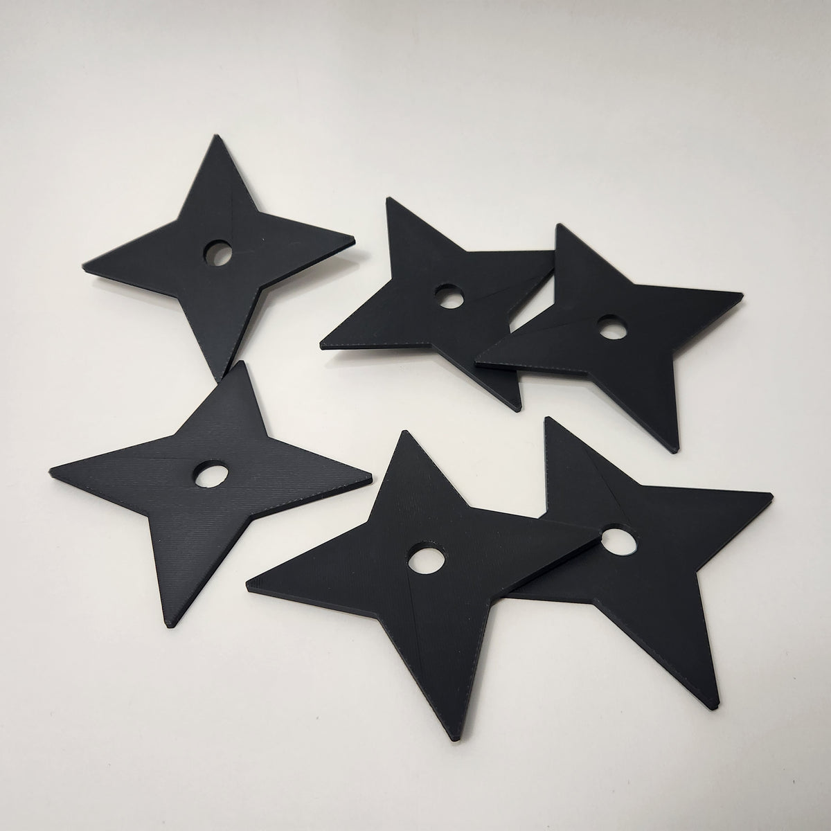 Plastic Jumonji Shuriken (set of 6)