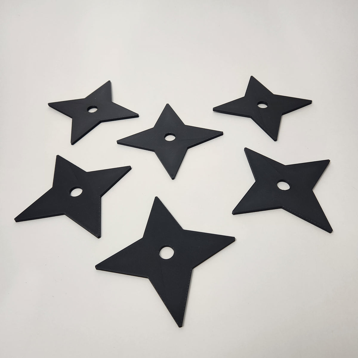 Plastic Jumonji Shuriken (set of 6)